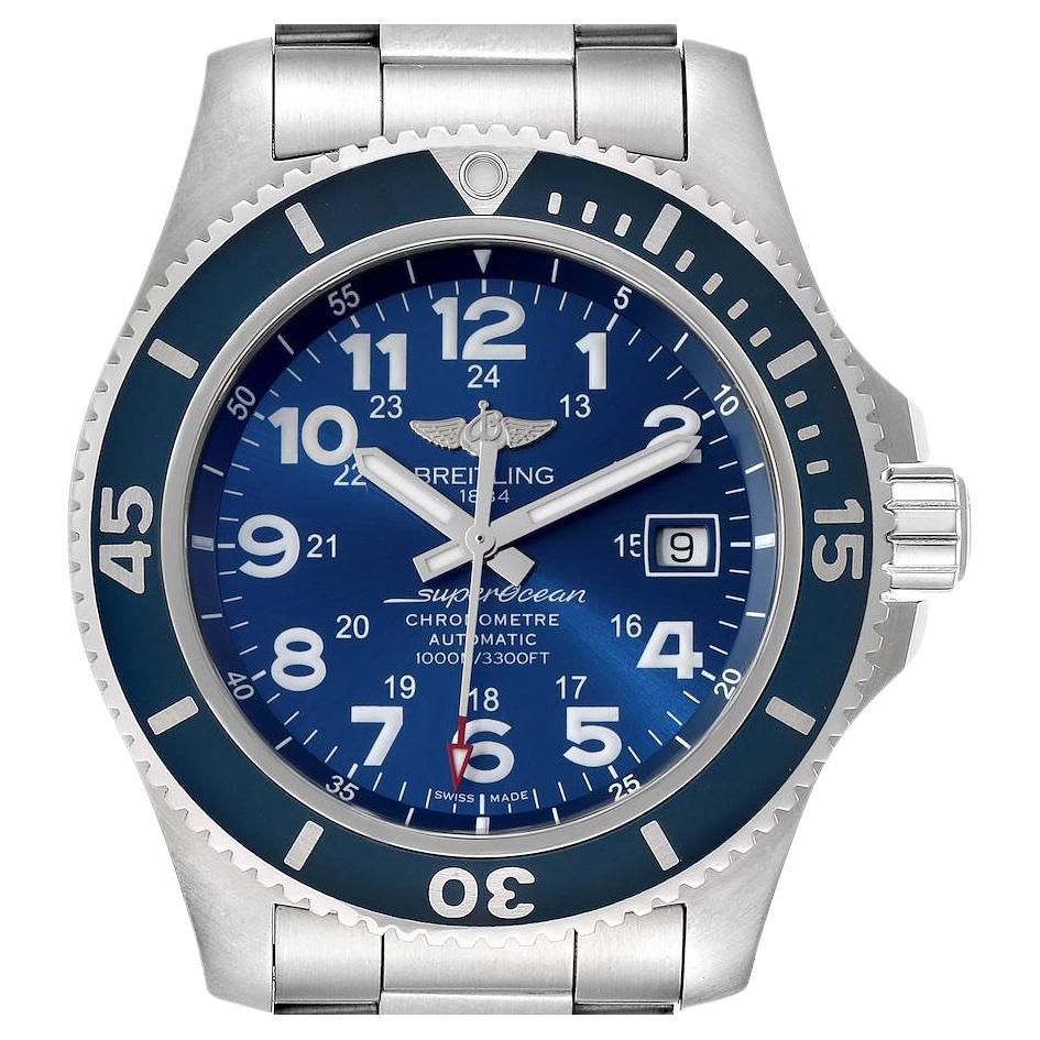 men's breitling superocean watch
