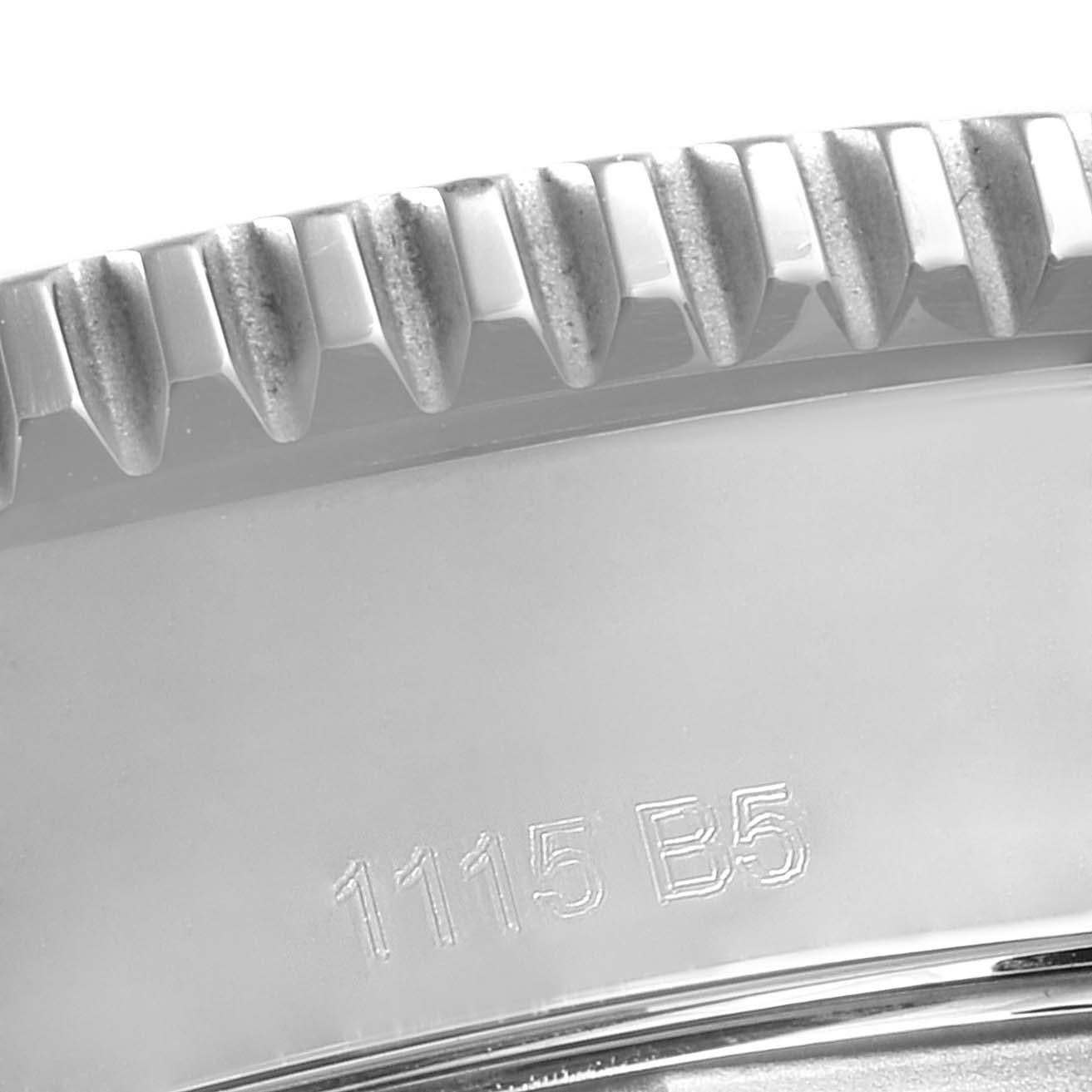Breitling Superocean II Black Dial Steel Men’s Watch A17365 Box Card 3