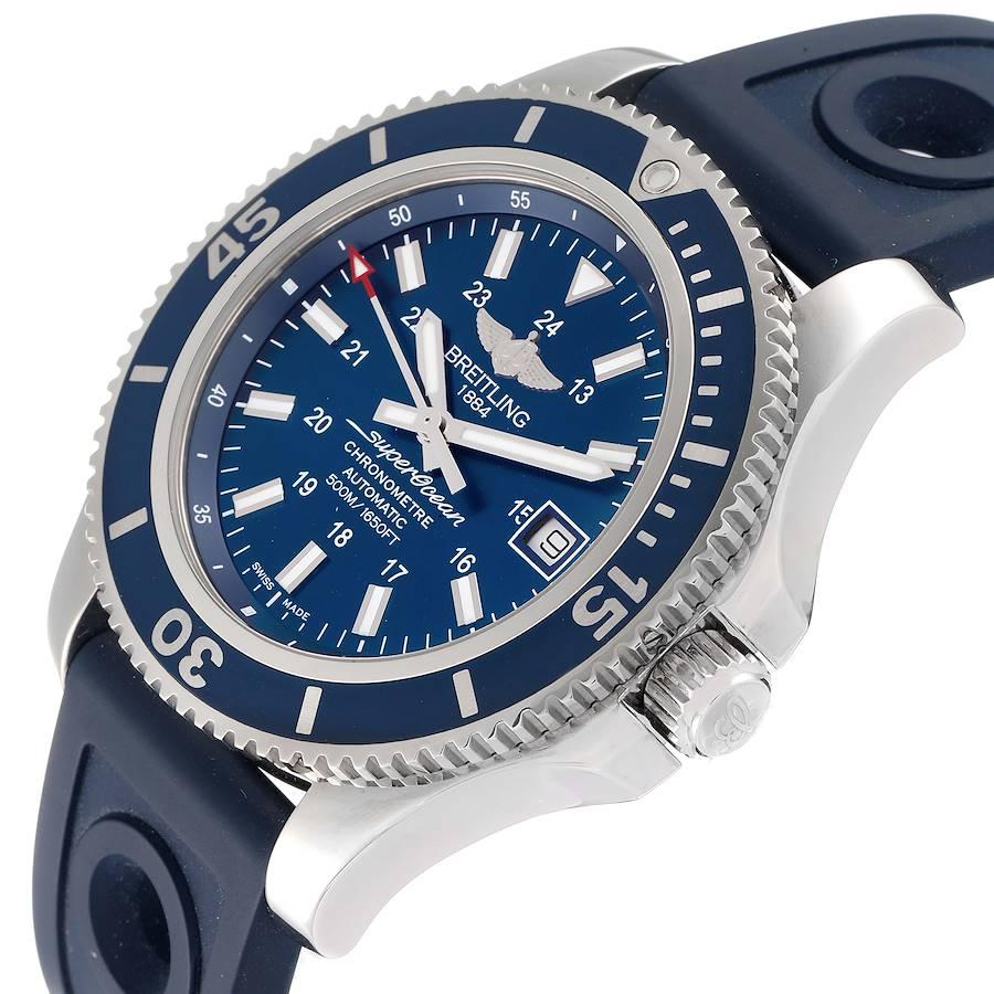 breitling superocean blue