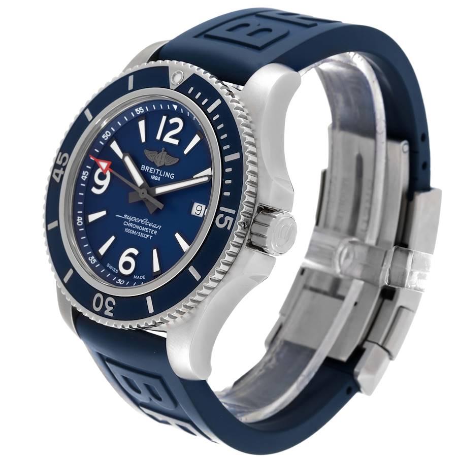 breitling superocean 42 blue