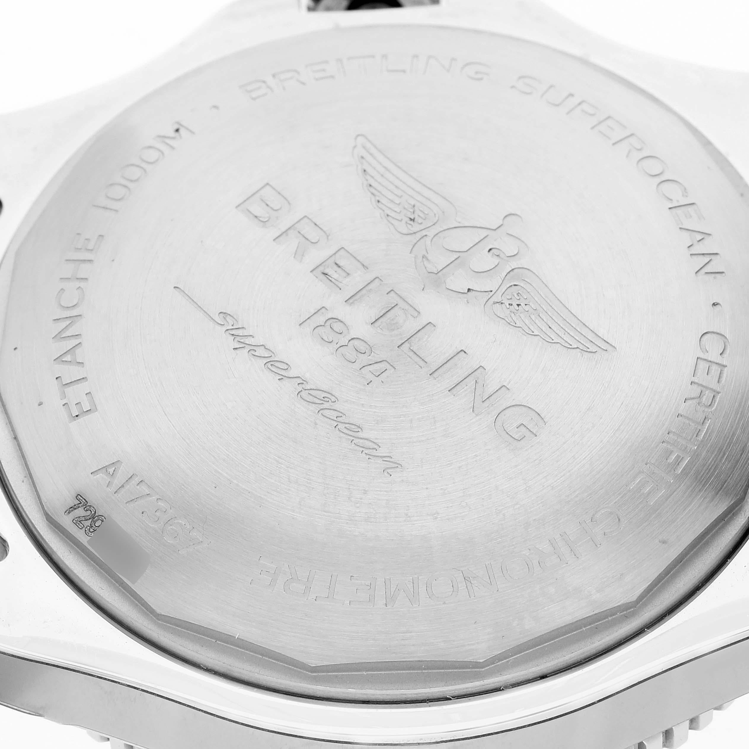 Breitling Superocean II, montre pour hommes A17367 non portée en vente 2