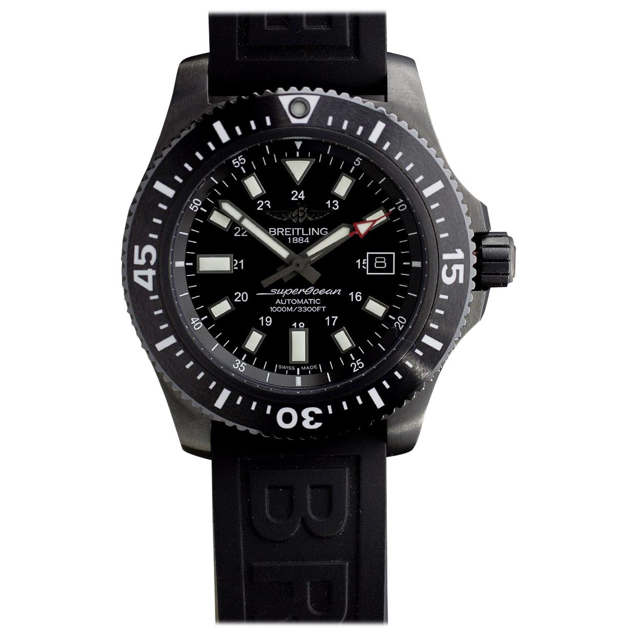 Breitling Superocean Stainless Steel Watch M1739313/BE92