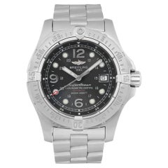Breitling Superocean Steelfish Steel Black Dial Automatic Men Watch A17390