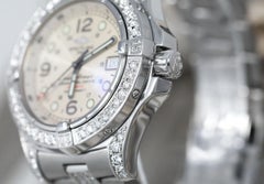 Breitling Superocean Steelfish Automatic A17390 Diamond Mens Luxury Watch