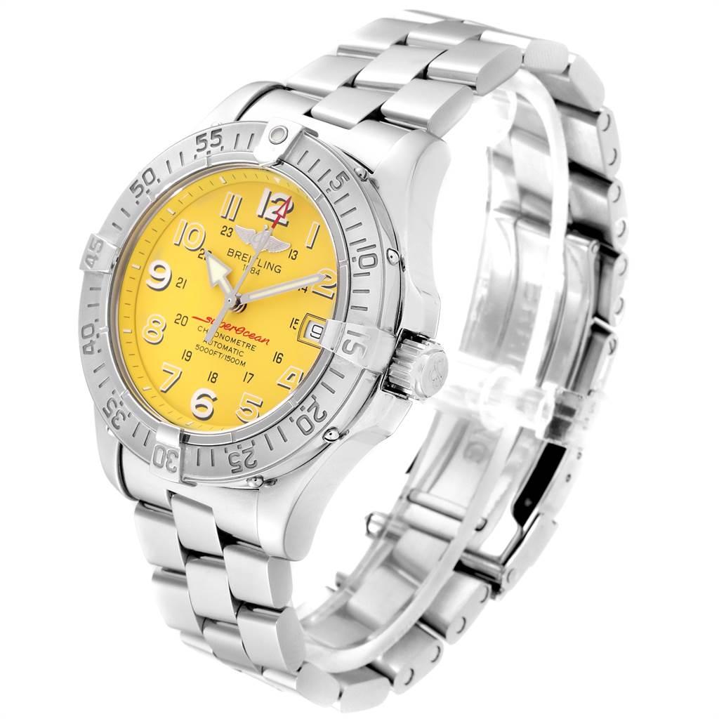 breitling superocean steelfish a17360
