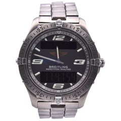 Used Breitling Titanium Aerospace Watch Ref. E65362