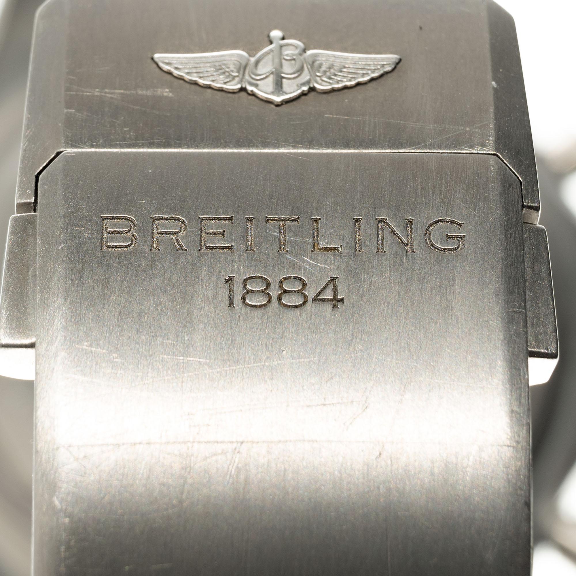 Breitling Titanium Automatic Bentley Wristwatch Chronograph In Excellent Condition For Sale In Stamford, CT