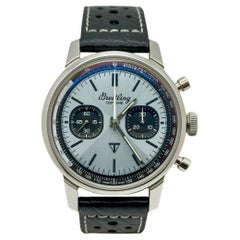 Breitling Top Time B01 Triumph AB0176 Eisblaues Zifferblatt Edelstahl 41mm