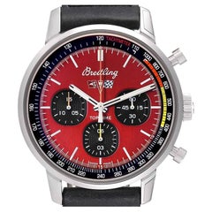 Breitling Top Time Chevrolet Corvette Steel Mens Watch A25310 Box Card