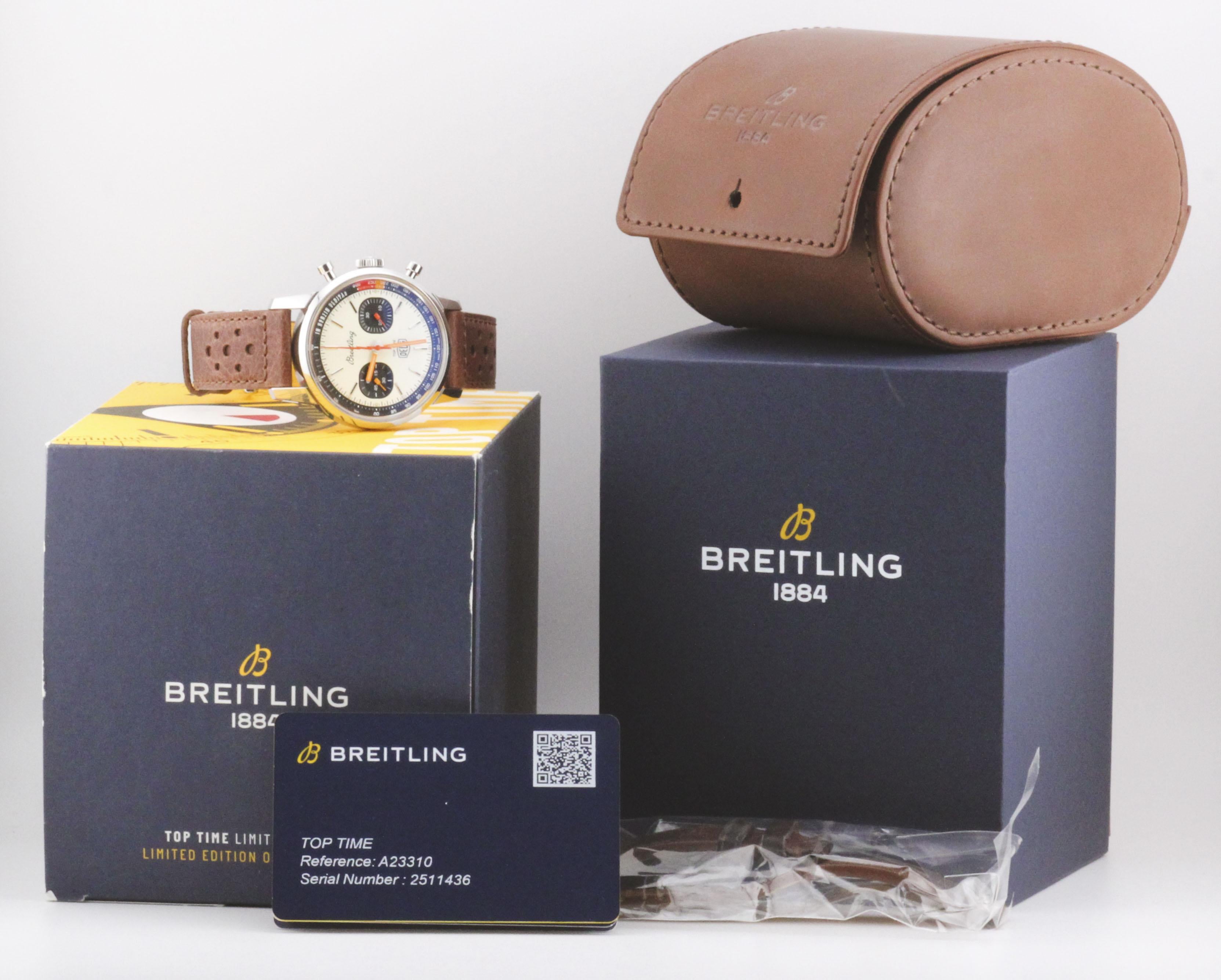 Breitling Top Time Deus 41mm Automatic Chronograph Limited Edition Watch A23310 8
