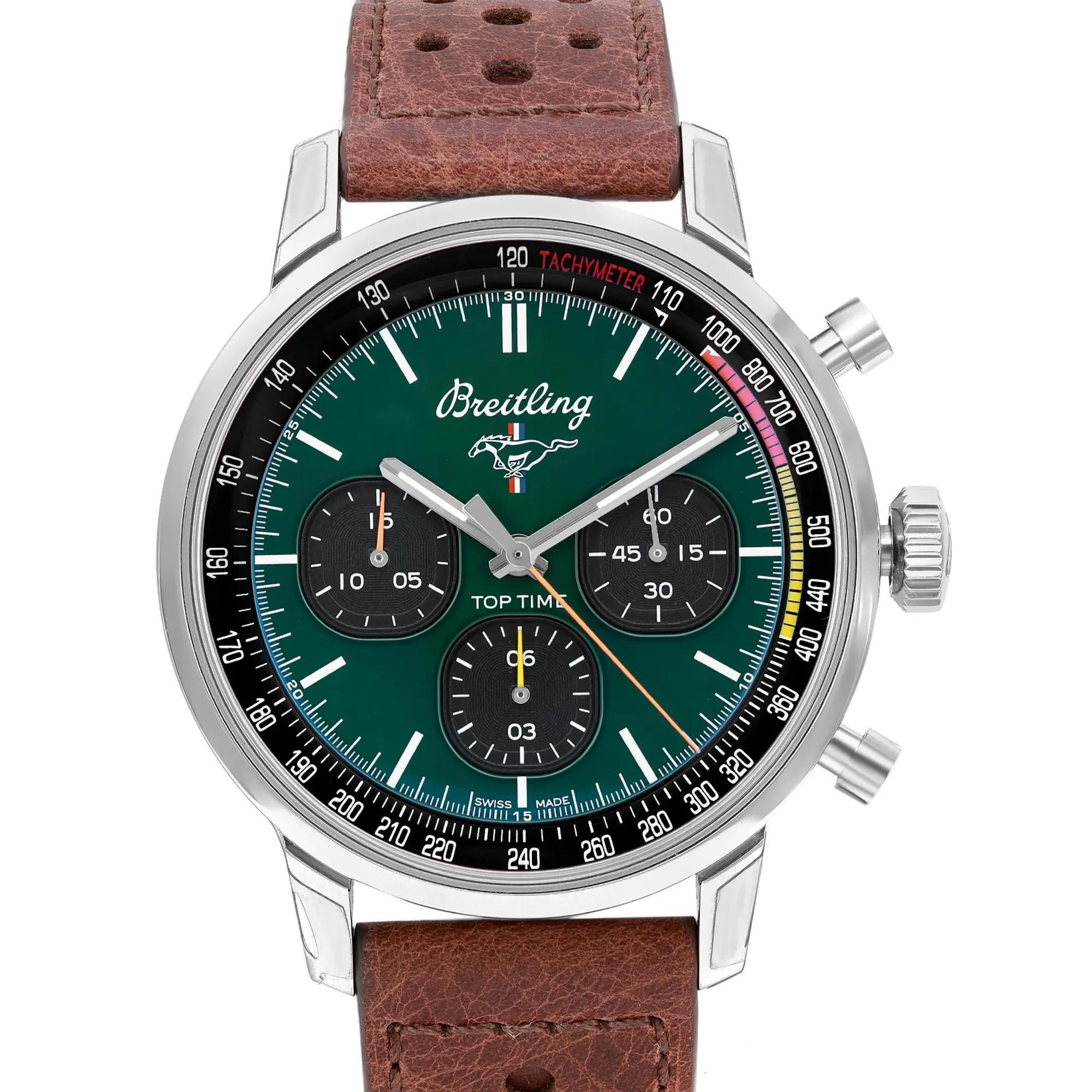 Display model. The Partialy Original stickers on the watch case. Comes with the original box and papers.

* Free Shipping within the USA
* Five-year warranty coverage
* 14-day return policy with a full refund. Buyers can verify the watch's