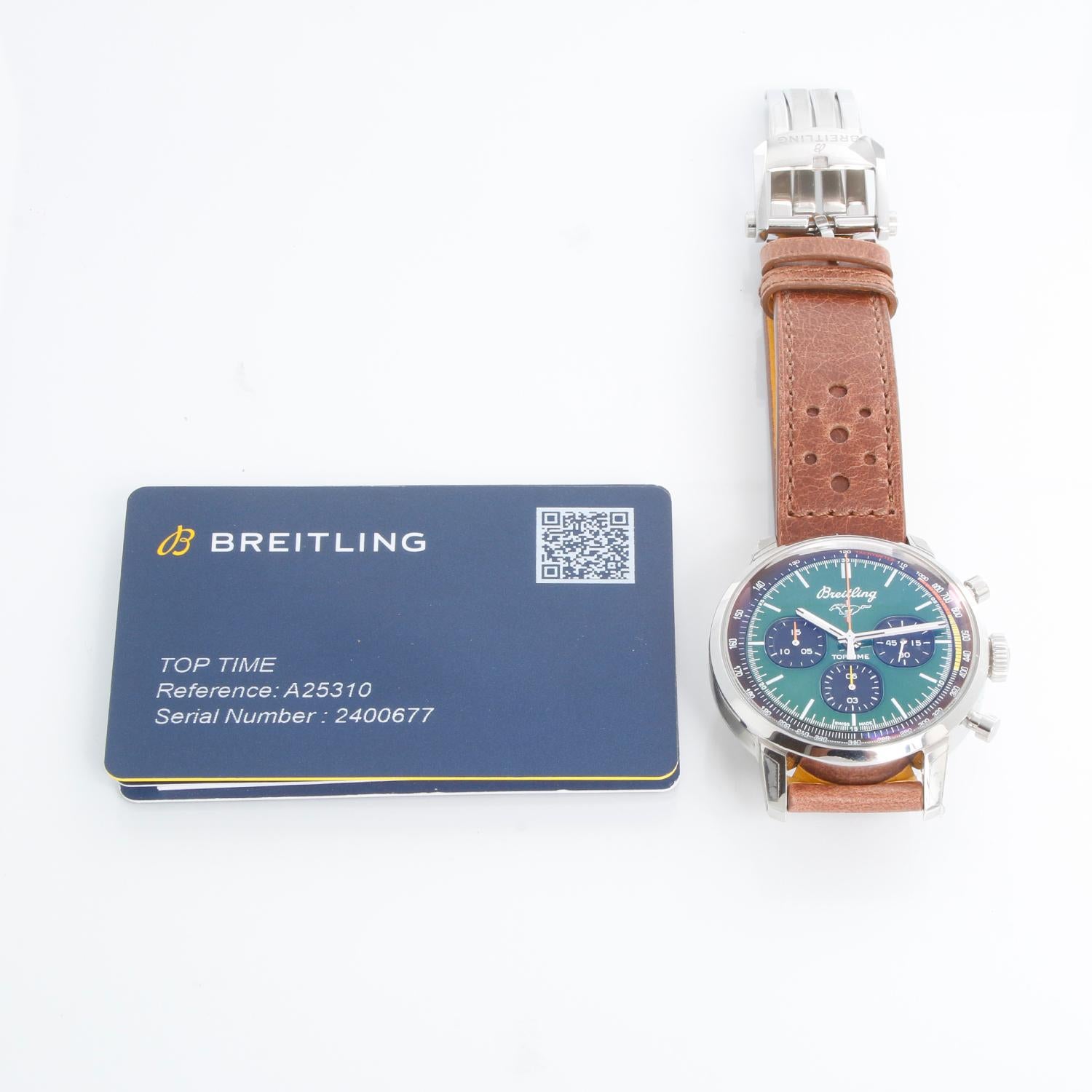 breitling top time mustang