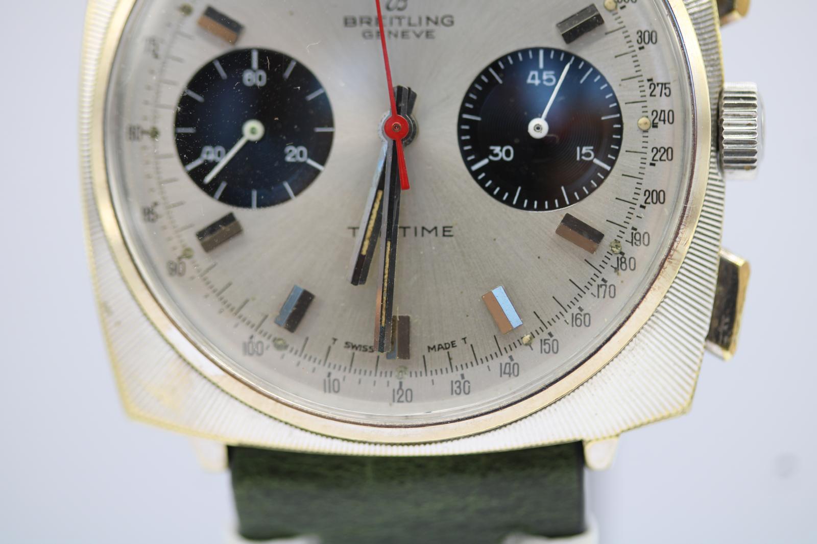 Breitling Top Time Ref. 2006  Silver Dial  37mm Square Case  1967 For Sale 7