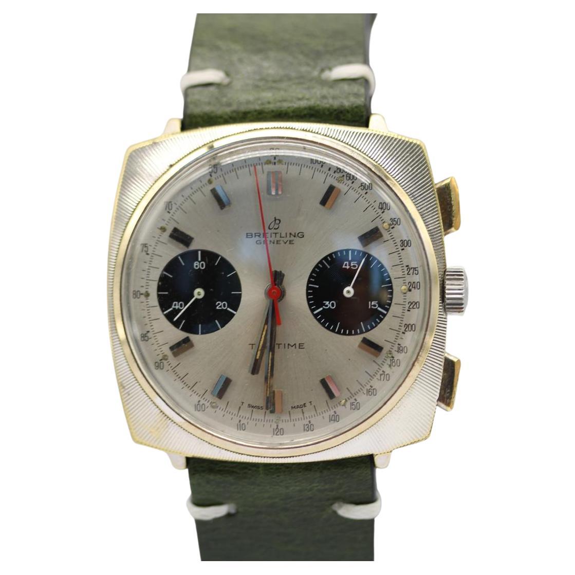 Breitling Top Time Ref. 2006  Silver Dial  37mm Square Case  1967 For Sale