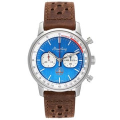 Breitling Top Time Shelby Cobra Chronograph Steel Mens Watch A41315 Unworn