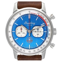 Breitling Top Time Shelby Cobra Chronograph Steel Mens Watch A41315 Unworn