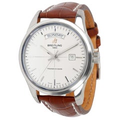 Breitling Transocean A45310, Silver Dial, Certified and Warranty Breitling Transocean A45310, Silver Dial, Certified and Warranty