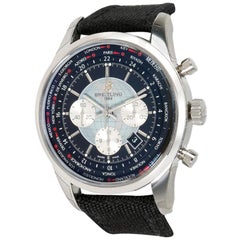 Breitling Transocean AB0510, Black Dial, Certified and Warranty