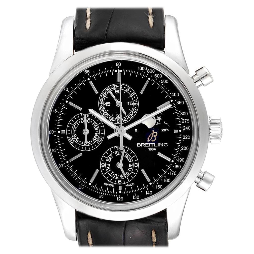 Breitling Transocean Chronograph 1461 Perpetual Moonphase Watch A19310 at  1stDibs