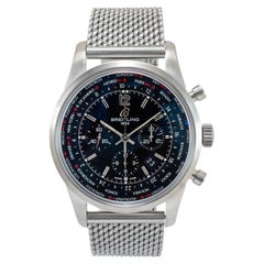 Breitling Transocean Chronograph AB0510 46MM Stainless Steel Men’s Watch