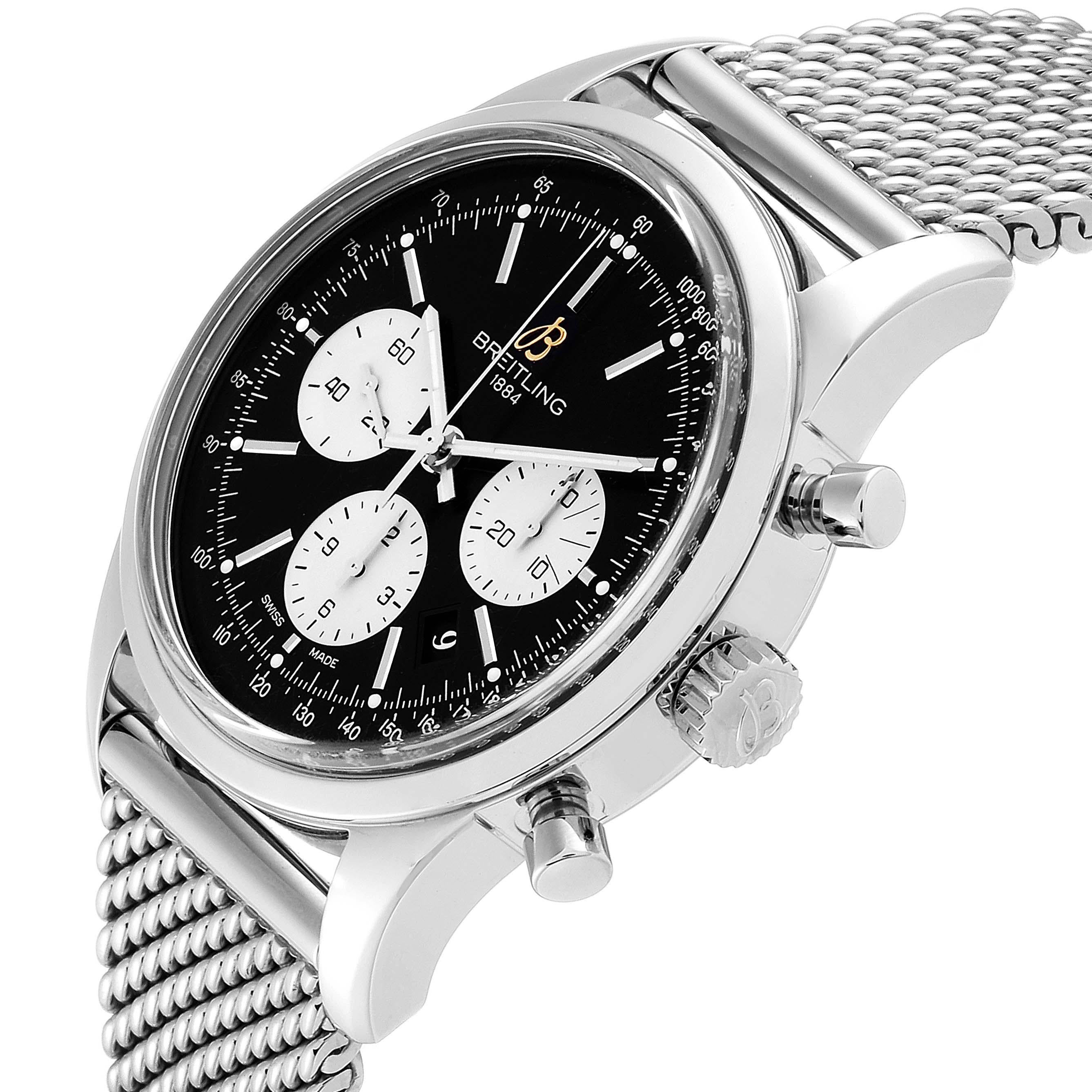 Men's Breitling Transocean Chronograph LE Men’s Watch AB0151 Box Papers