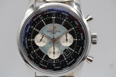 Breitling Transocean Chronograph Unitime AB0510U4/BB62 World Time Box & Papers