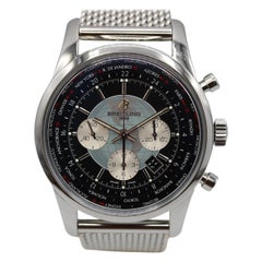Breitling Transocean Chronograph Unitime AB0510U4/BB62 World Time Box & Papers