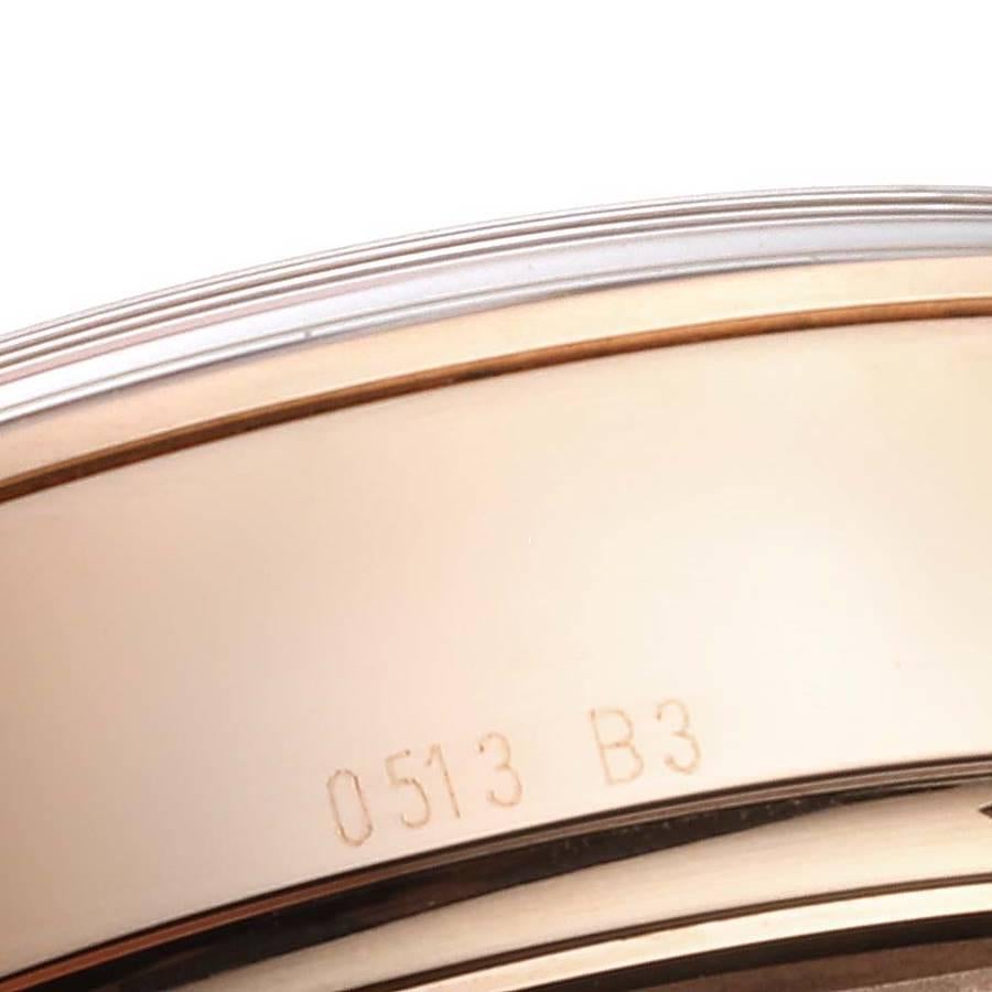 Breitling Transocean Chronograph Unitime Roségold Uhr RB0510 Box Papiere im Angebot 1