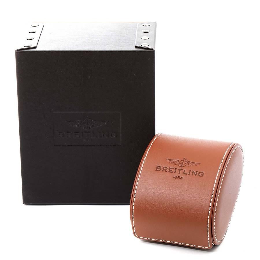 Breitling Transocean Chronograph Unitime Steel Men's Watch Watch AB0510 7
