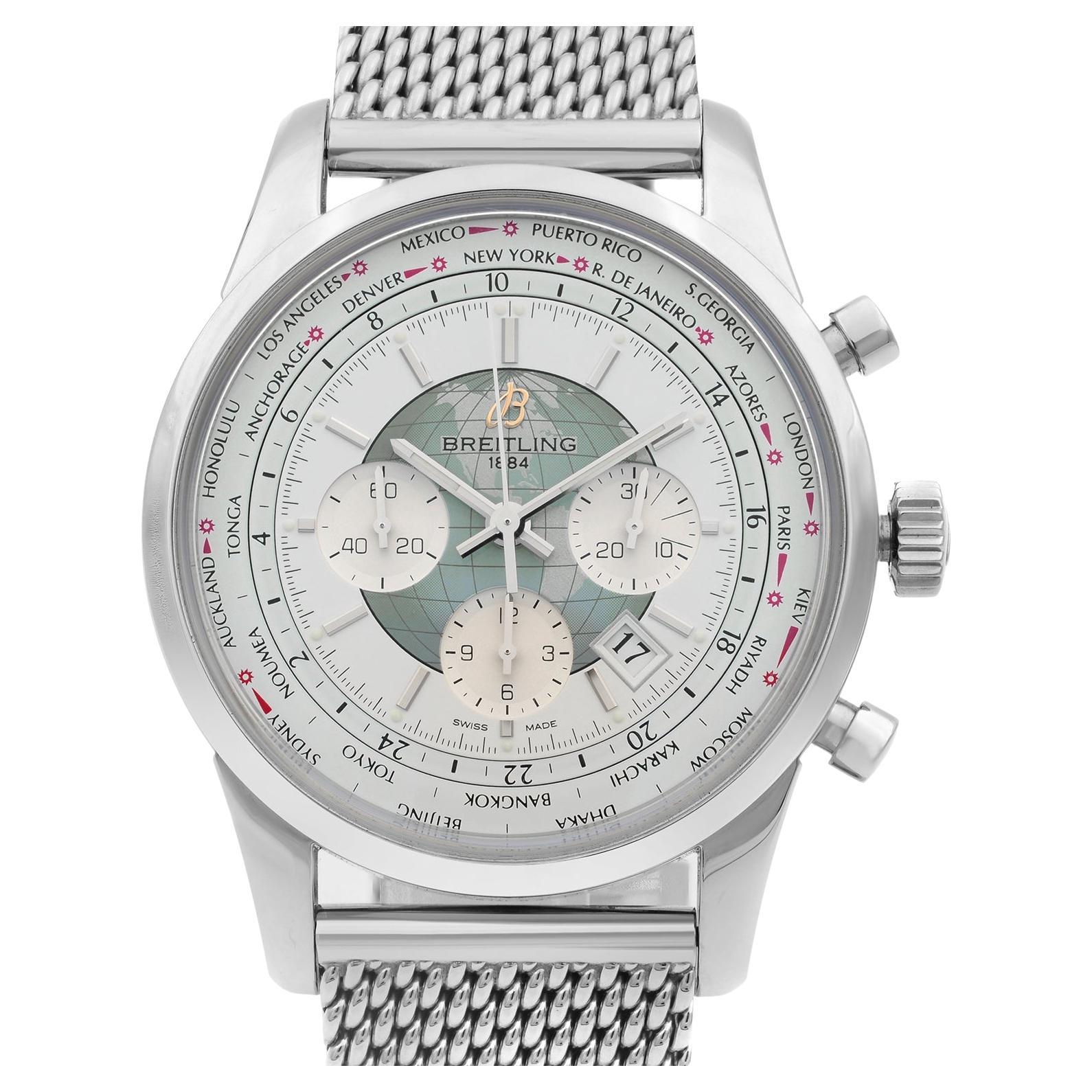 Breitling Transocean Chronograph Unitime for Rs.370,922 for sale