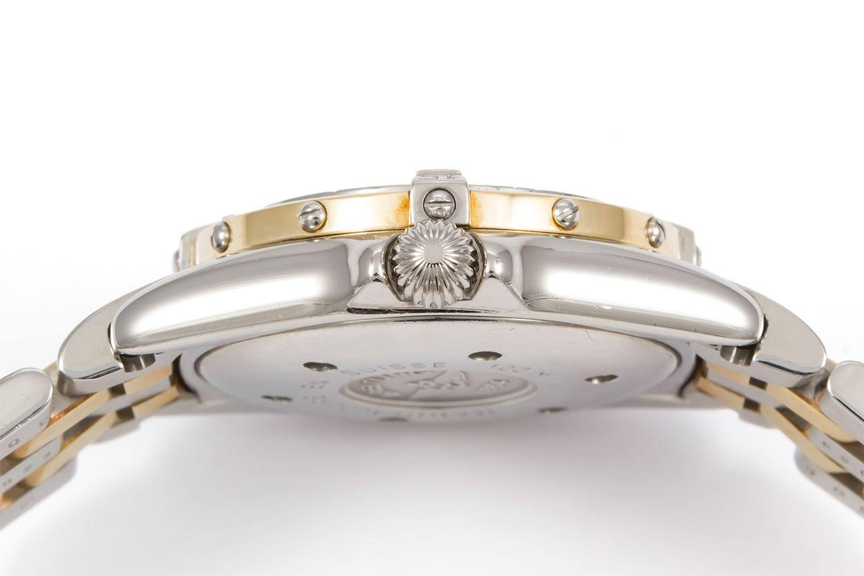 Breitling Two-Tone 18K Gold and Steel Callistino Watch D52045 Box and Papers In Good Condition In Tustin, CA