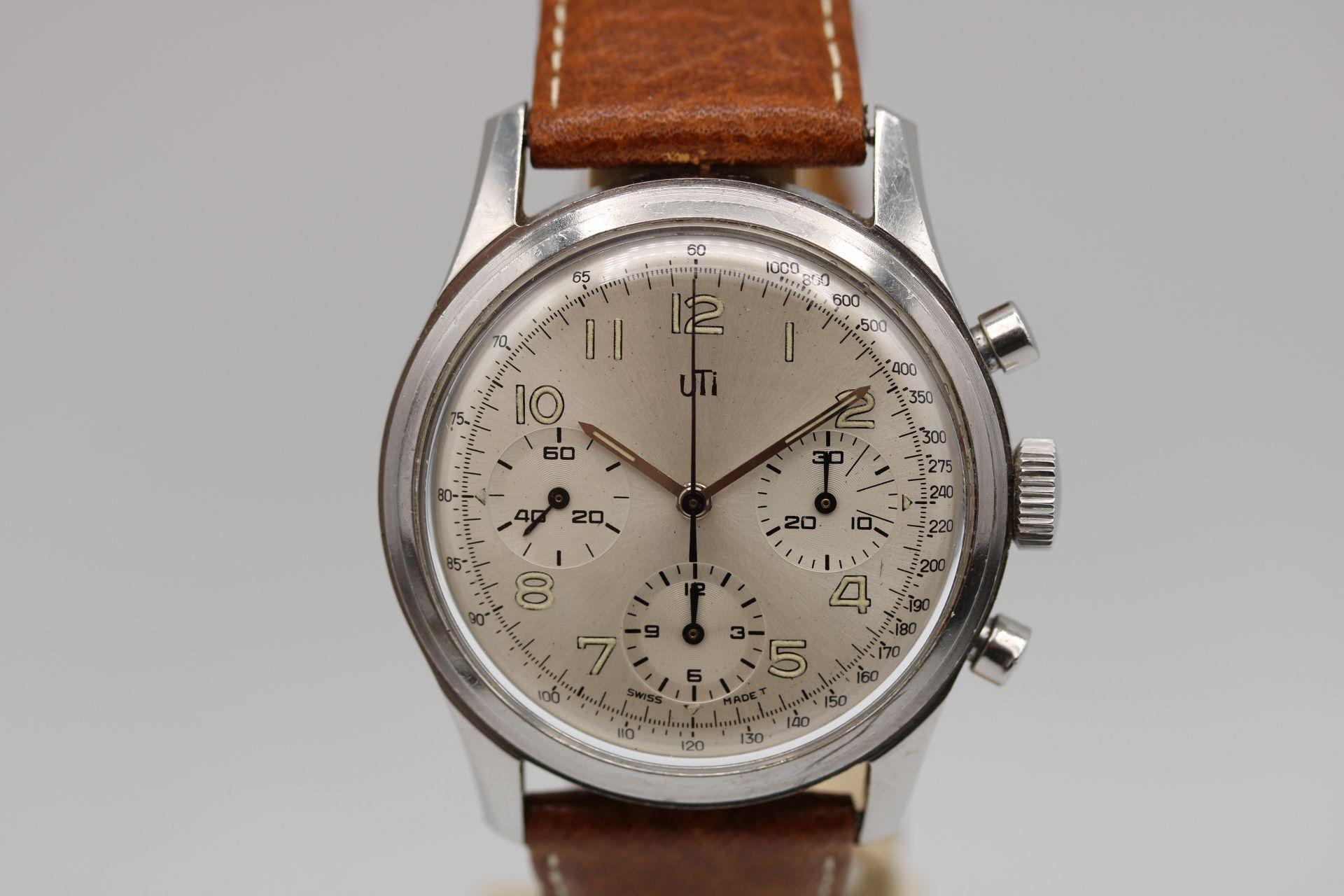  Breitling UTI Toptime Chronograph 17765-5 Watch Only  For Sale 7