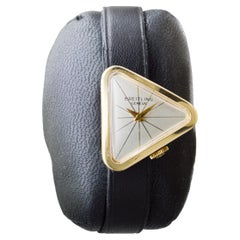 Breitling Very Rare Asymmetrical 18Kt Solid Gold Art Deco Watch 1950
s / 1960
s