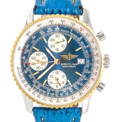 Breitling Vintage Navitimer D13022 Men’s Automatic 18 Karat Chronograph Watch