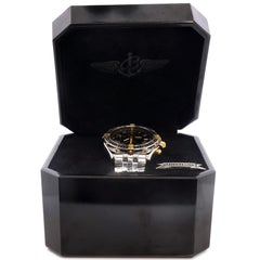Breitling Windrider Crosswind Chronograph Automatic Watch Stainless Steel