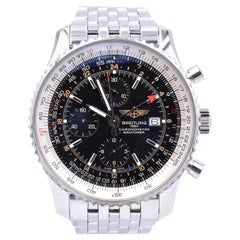 Breitling World Navitimer Stainless Steel Watch Ref. A24322