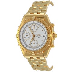 Breitling Yellow Gold Chronomat Automatic Wristwatch Ref K13047X