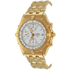 Breitling Yellow Gold Chronomat Automatic Wristwatch Ref K13047X