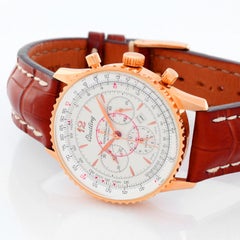 Breitling Yellow Gold Navitimer Montbrillant Chronograph Automatic Wristwatch