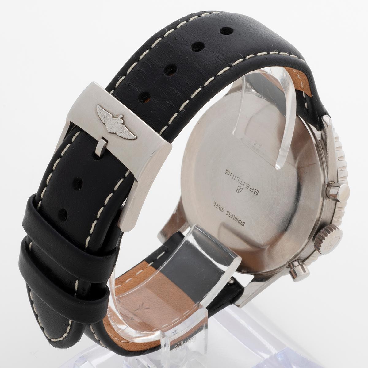 Women's or Men's Breitlng Navitimer 806, 41mm Case, Venus 178 Movement, Twin Planes Dial, 1966. For Sale