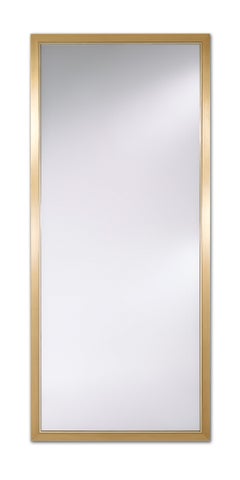 Bremen Gold XL Contemporary Wall Mirror by Deknudt Mirrors