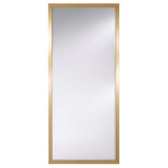 Bremen Gold XL Contemporary Wall Mirror by Deknudt Mirrors