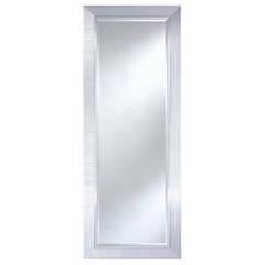 Bremen Large Silver Hall Contemporary Wall Mirror by Deknudt Mirrors