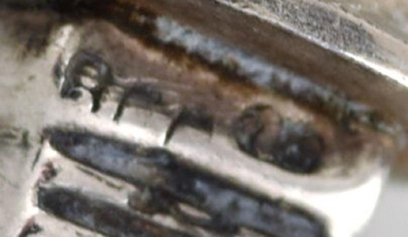 Bremer Silberwarenfabrik, Alemania, Art Decó Servicio de cubiertos de pescado en plata Silver en venta