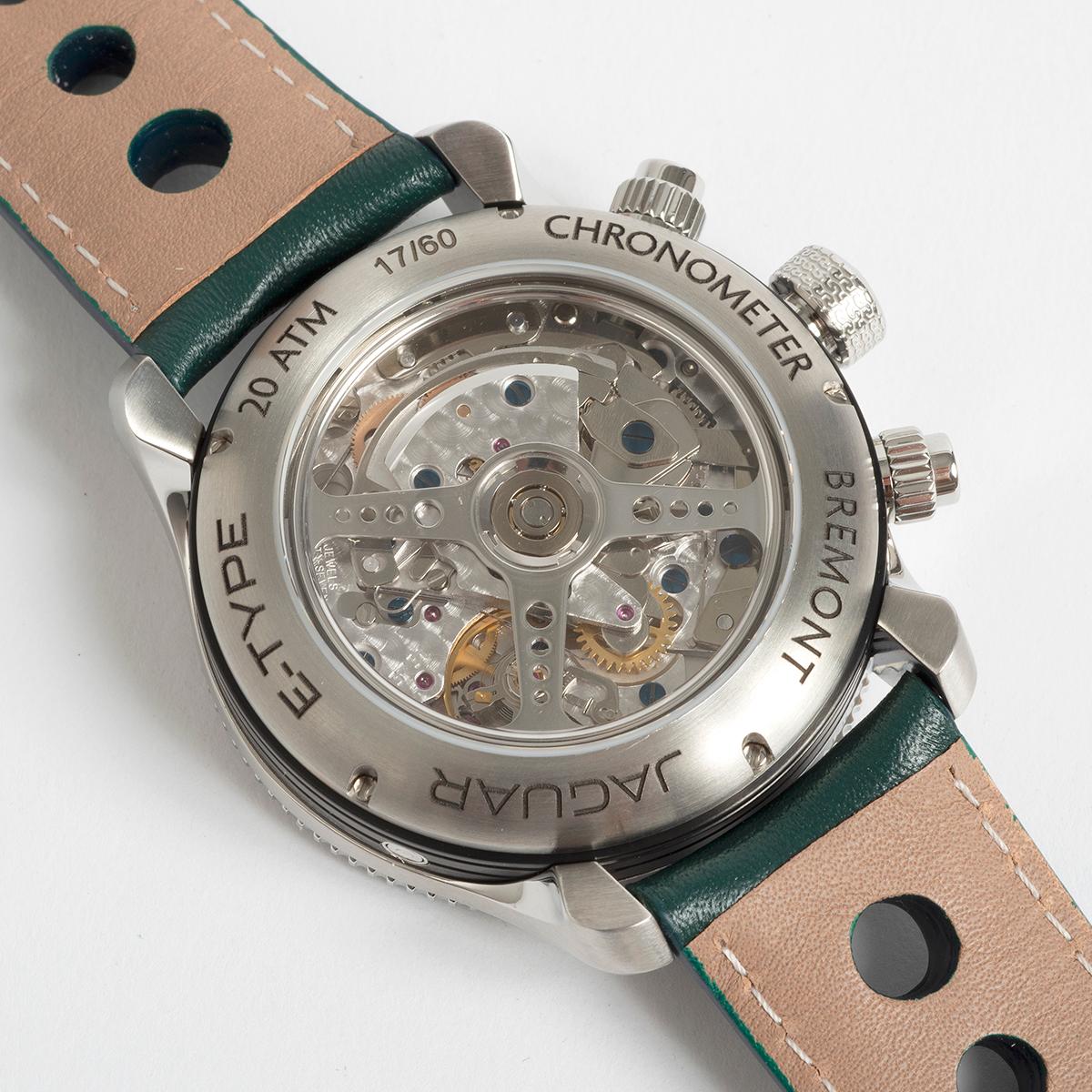Bremont 60º Aniversario Jaguar E-Type, Edición Limitada, Gota Todo Verde.. en venta 7