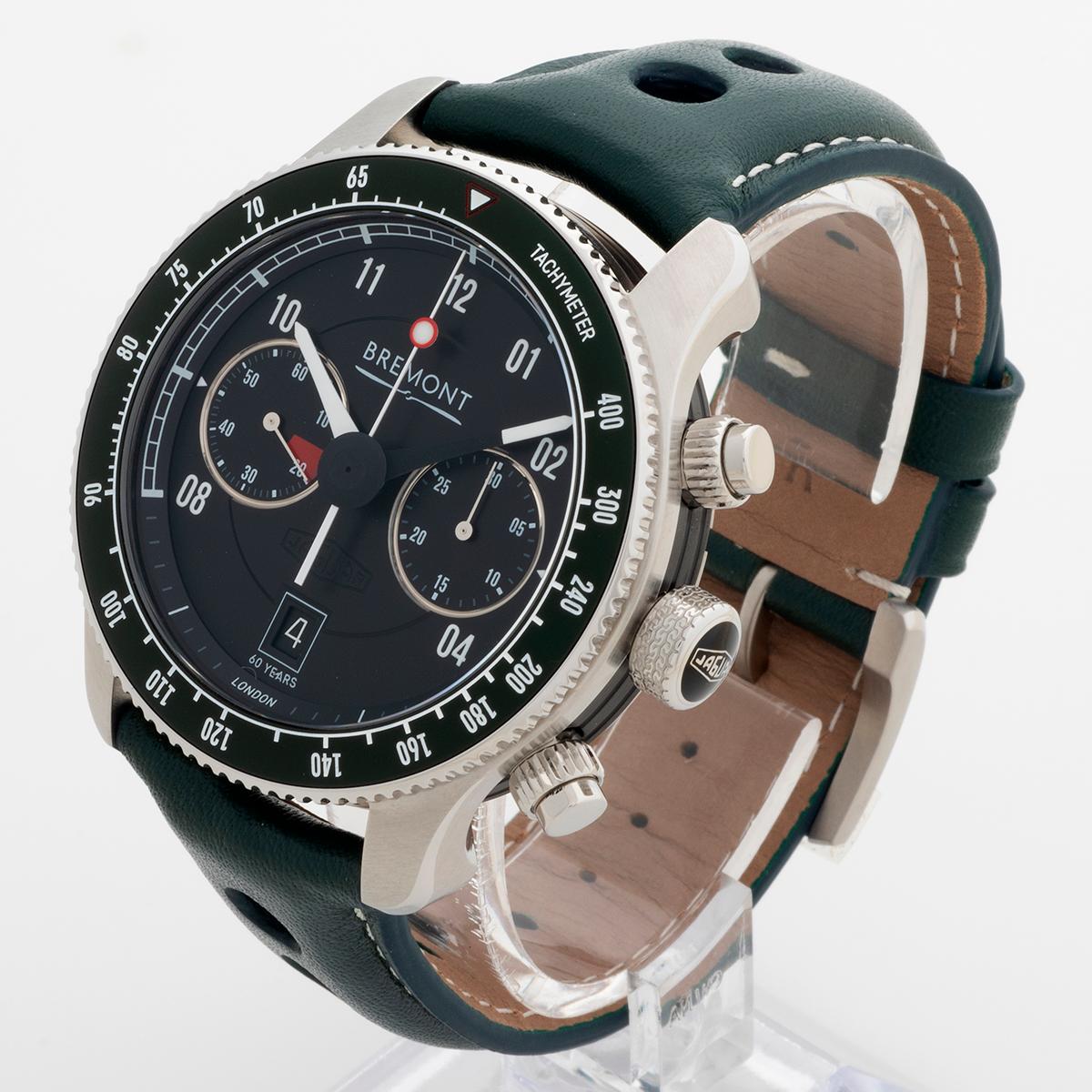 Bremont 60º Aniversario Jaguar E-Type, Edición Limitada, Gota Todo Verde.. en Excelente estado para la venta en Canterbury, England