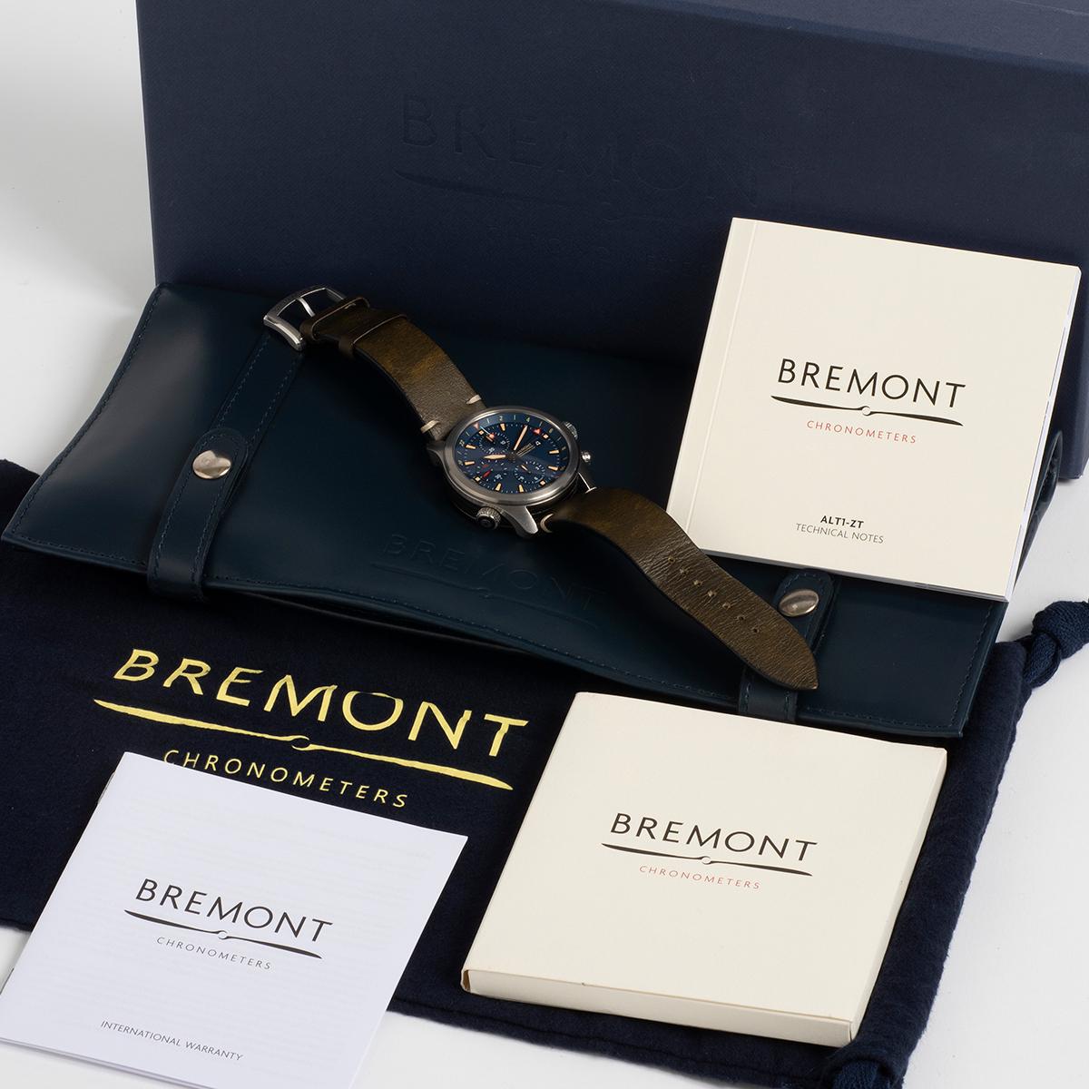 Bremont ALT1-ZT, Limited Edition 'Watches of Switzerland' of 30 Pieces. Yr 2019 For Sale 1