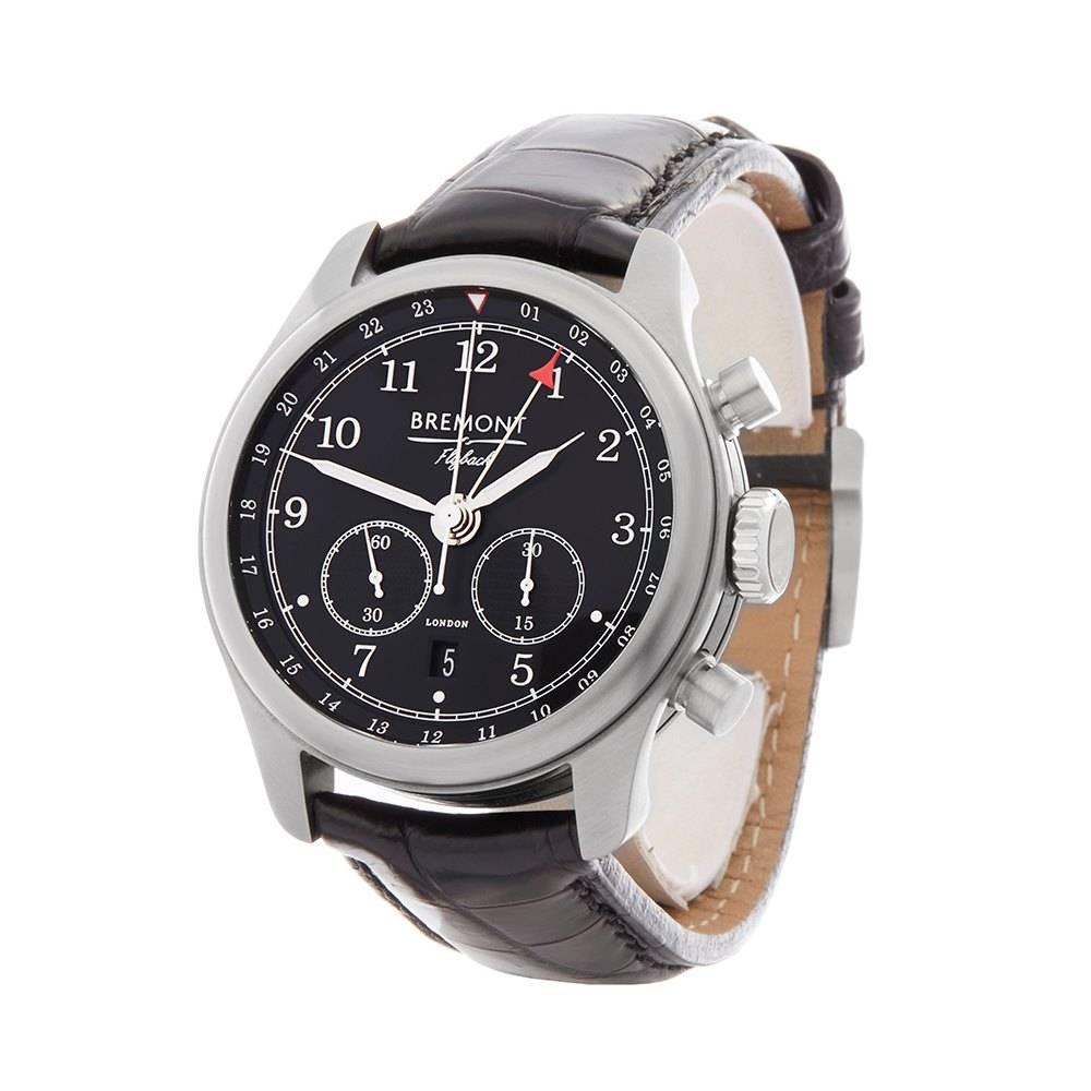 Ref: COM1492
Manufacturer: Bremont
Model: CodeBreaker
Model Ref: CodeBreaker
Age: 18th December 2013
Gender: Mens
Complete With: Box, Manuals & Guarantee
Dial: Black Arabic
Glass: Sapphire Crystal
Movement: Automatic
Water Resistance: To