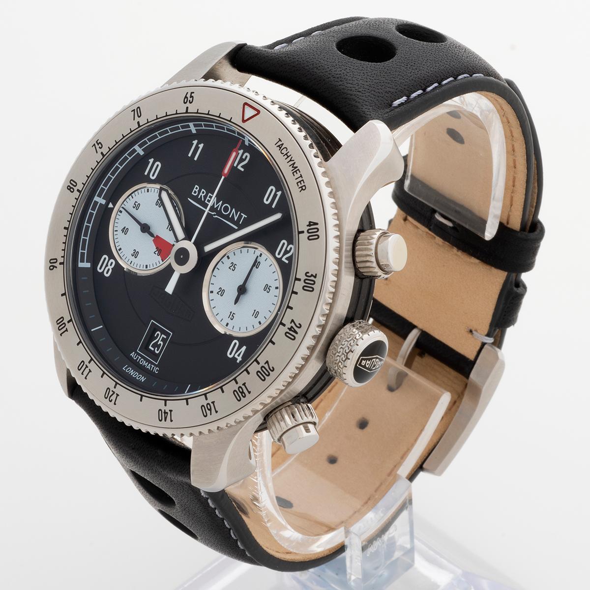 Reloj de pulsera cronógrafo Bremont Jaguar C Type Ref SS-BK-R-S, Super Provenance... 1
