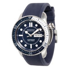 Used Bremont Supermarine S500/BL, Blue Dial, Certified and Warranty